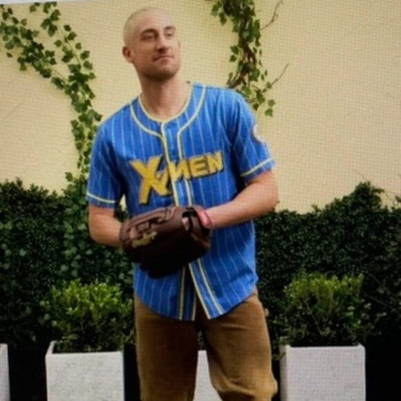 Marvel X-Men Wolverine Striped Baseball Jersey  MD XL 2X - Picture 1 of 12